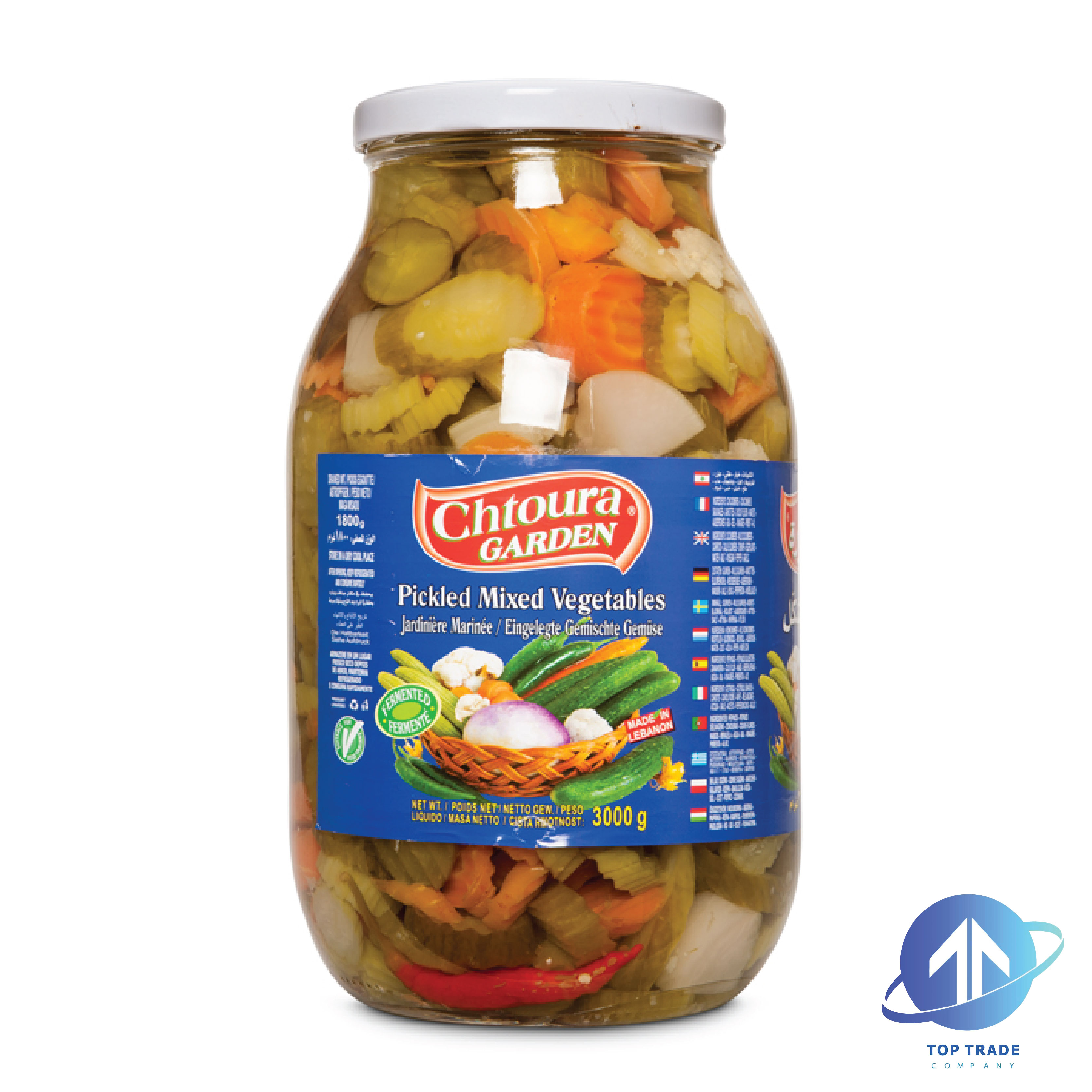 Chtoura garden Mixed vegetables pickles 3KG